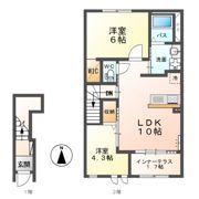 プランドール Cの間取り画像