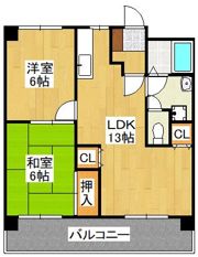 小山第二ビルの間取り画像