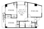 ナチュラルリーフ松山の間取り画像