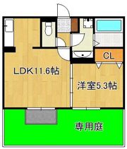 Polonia Wakamatsu B棟の間取り画像