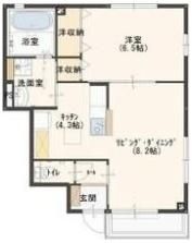 エスタシオン新町Aの間取り画像