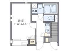 クレイノのぞみ西ヶ原の間取り画像