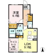 セジュール雅 A棟の間取り画像