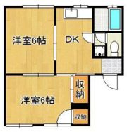 ハイツ大信の間取り画像