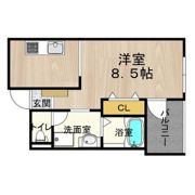 CITY SPIRE難波サウスタワーの間取り画像