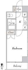 BluRock秋葉原の間取り画像