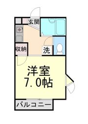 パープルハイムの間取り画像