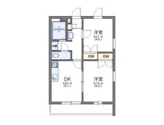 レオパレスKOBATAの間取り画像
