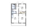 レオパレスKOBATAの間取り画像