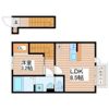 THE ROOM 南仙台駅B棟の間取り画像