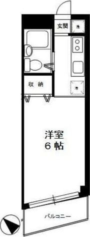 メゾン行徳駅前の間取り画像