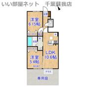 サウスヒルズⅢの間取り画像