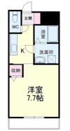 野中第6マンションの間取り画像