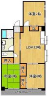 クレベール八千代の間取り画像