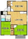 シャルム牧山の間取り画像