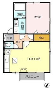 オークヒルズ 壱/弐/参番館?参の間取り画像