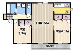 クレメンテカミダAの間取り画像