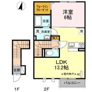 BLESS港南台の間取り画像