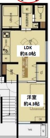 LuXe黒崎町の間取り画像