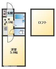 グロリア溝の口の間取り画像