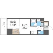 コンフォリア江坂の間取り画像