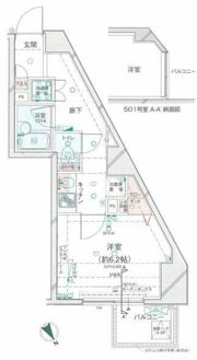 コンシェリア高井戸東の間取り画像