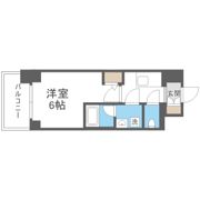リヴェント難波ウエストの間取り画像