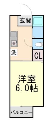 メゾンルナの間取り画像