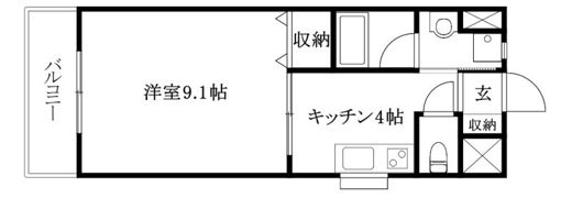 第3マンションふじの間取り画像
