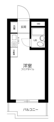 モナークマンション溝ノ口Ⅰの間取り画像
