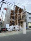 天神新築アパートの外観