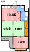 コーポねずみやの間取り画像