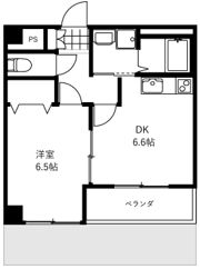 グランシャレー中野新橋の間取り画像