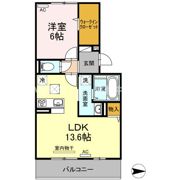 メゾン勝賀 B棟の間取り画像