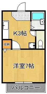 カンパーニュ出屋敷Iの間取り画像