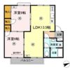 エアフォルクA棟の間取り画像