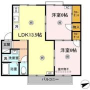 エアフォルクA棟の間取り画像