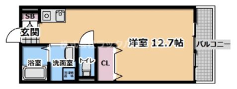 ノースキャッスルの間取り画像