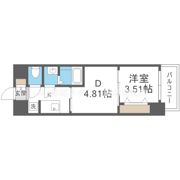 リブネスコート江坂IIの間取り画像