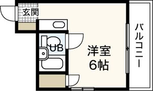 アビリオ東白島の間取り画像