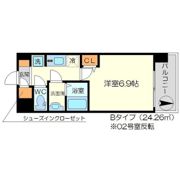 リッツ新大阪の間取り画像