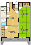 コーポ森川の間取り画像
