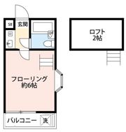 TSハイツの間取り画像