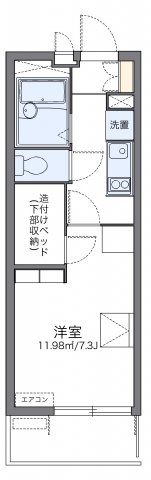 レオパレス光の間取り画像