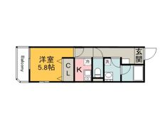 リフレスロイヤルシティⅤの間取り画像