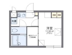 レオパレスシャルマン富士見の間取り画像