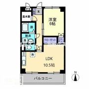 津山マンションの間取り画像