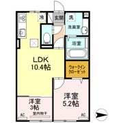 ベルレージュの間取り画像
