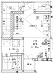 Florence東府中の間取り画像