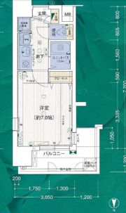 プレサンス桜通アベニューの間取り画像